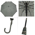 Lady favorite iridescent waterproof fabric irregular shape for japanese flower new design rain umbrella